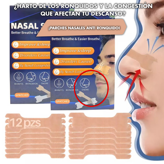 Parches Nasales Mejora del Sueño